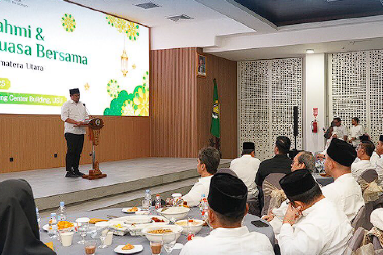 Gubsu Silaturahmi dan Buka Puasa Bersama Universitas Sumatera Utara