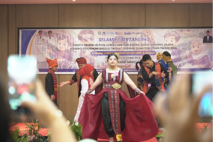 Buka FLS3N Pendidikan Khusus, Kadisdik Sumut Motivasi Peserta: "Kalian Anak Hebat dengan Segudang Prestasi"